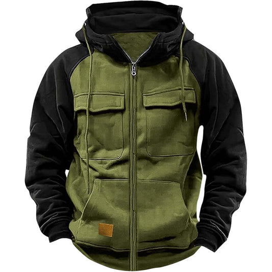 Carhart Hoodies For Men Mens Carhart Hoodie Carhart Rain Defender Hoodie MenS Hoodie Full Zip Up Sweatshirt With Pockets Durable Comfortable Outdoor Jackets Camel Large