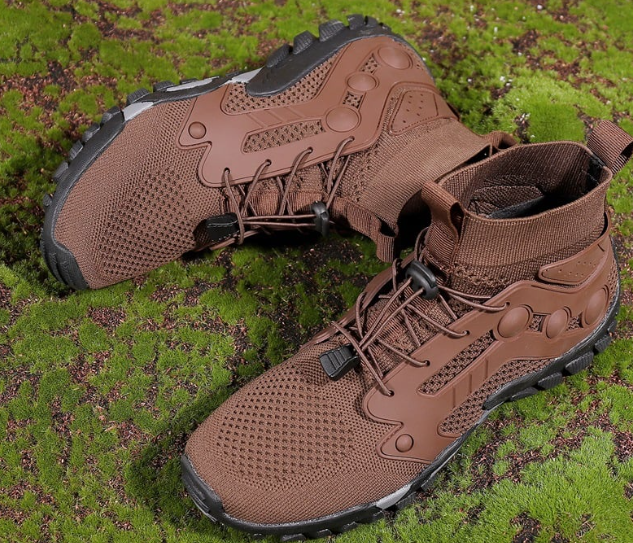 Men's Lightweight High-Top Outdoor Hiking Shoes